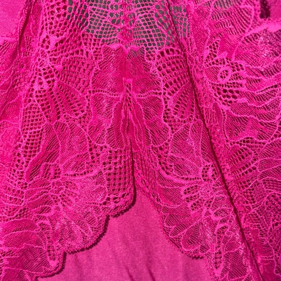 Victoria's Secret Pink night dress with Spaghetti Straps lace detail - open back - Picture 13 of 14